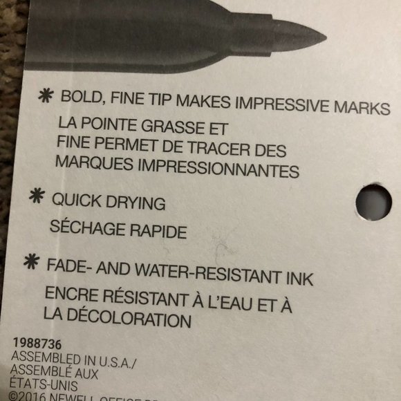 Sharpie Markers Set of 8 NEW Multicolor Fine Point - Picture 4 of 7